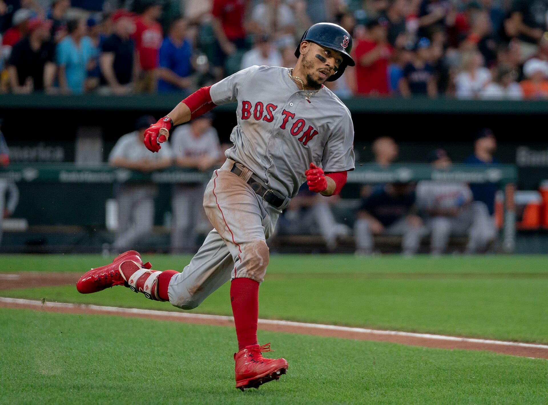 Mookie Betts vs Orioles 2018
