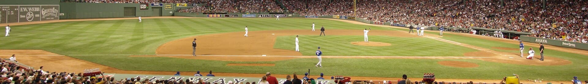 Fenway Park field banner