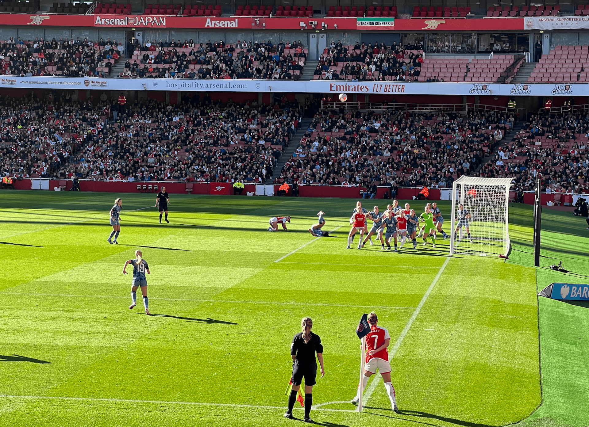 Catley corner Arsenal