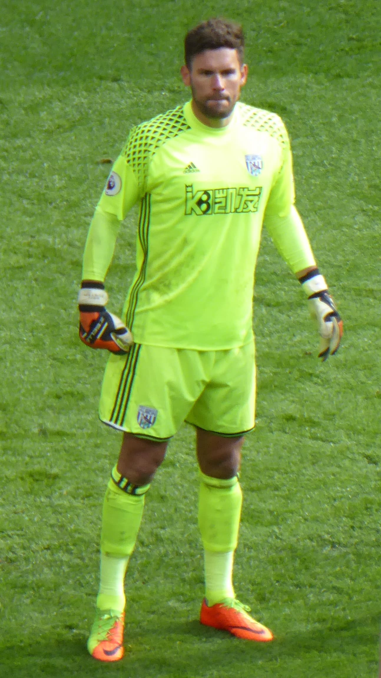 File:Ben Foster Manchester United v West Bromwich Albion 2017