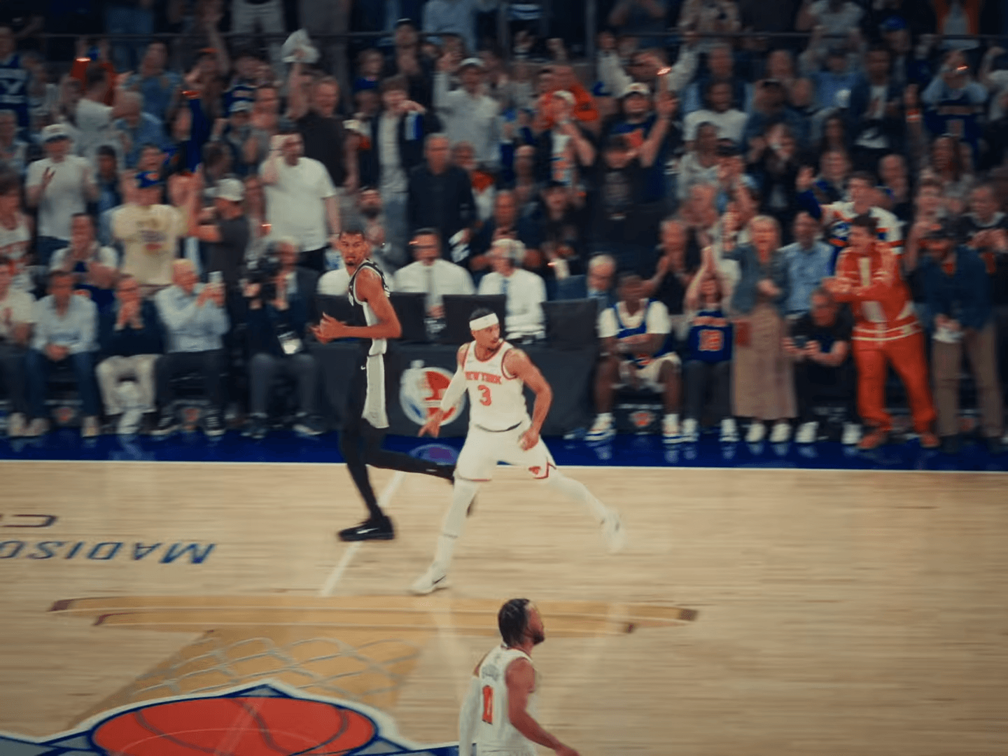 Wembanyama and Hart, 2026 NBA Finals