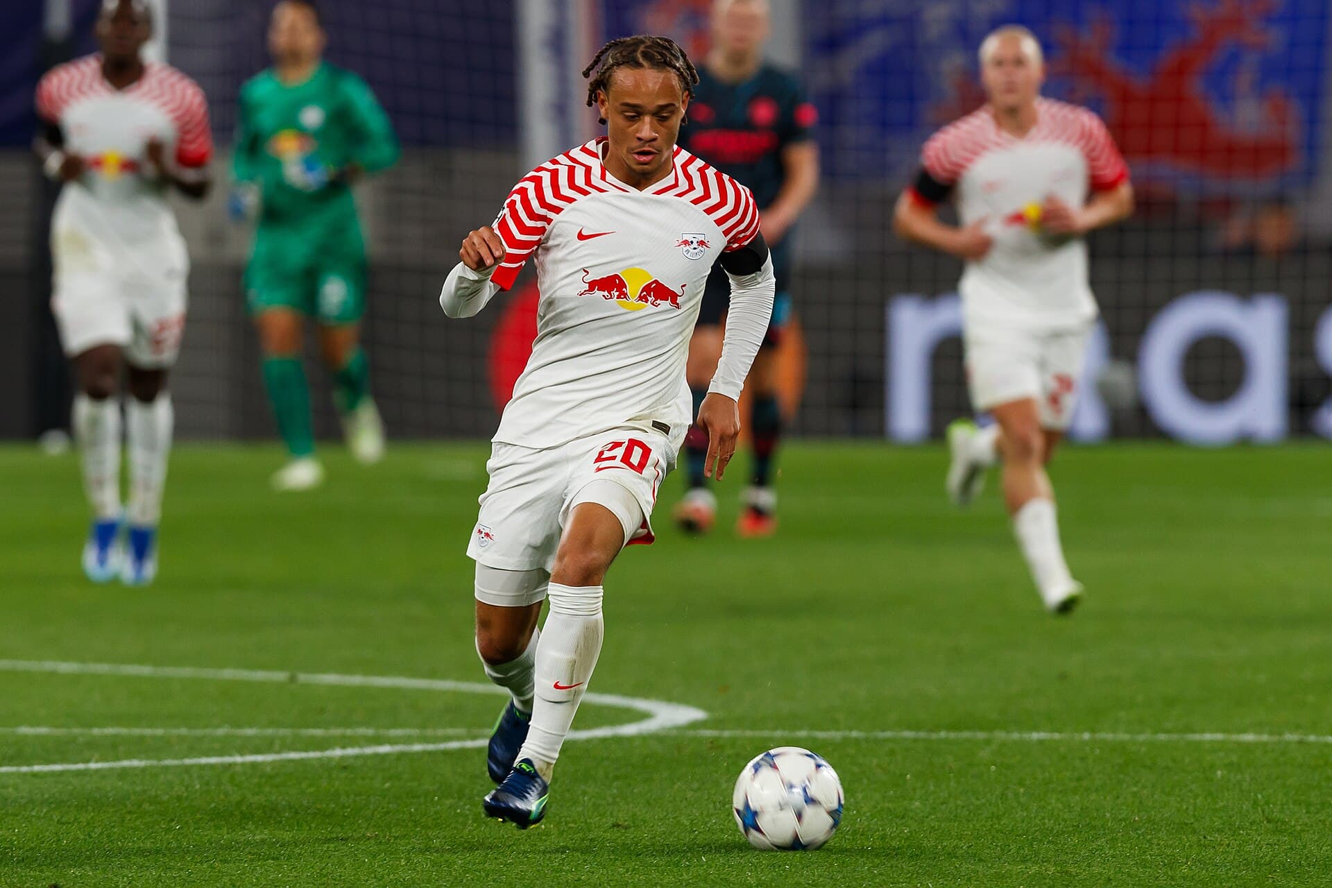 2023-10-04 Fußball, Männer, UEFA Champions League, RB Leipzig - Manchester City FC 1DX 2695