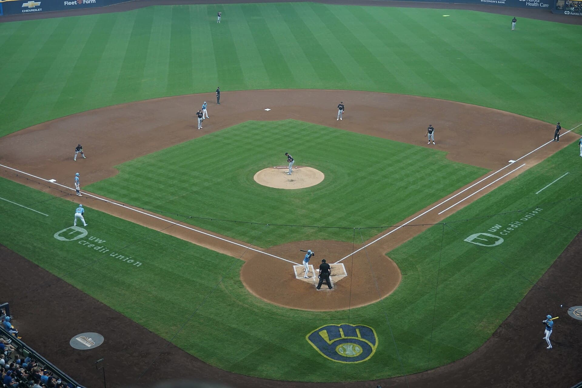 Cleveland Guardians vs. Milwaukee Brewers August 2024 11 (in-game action)