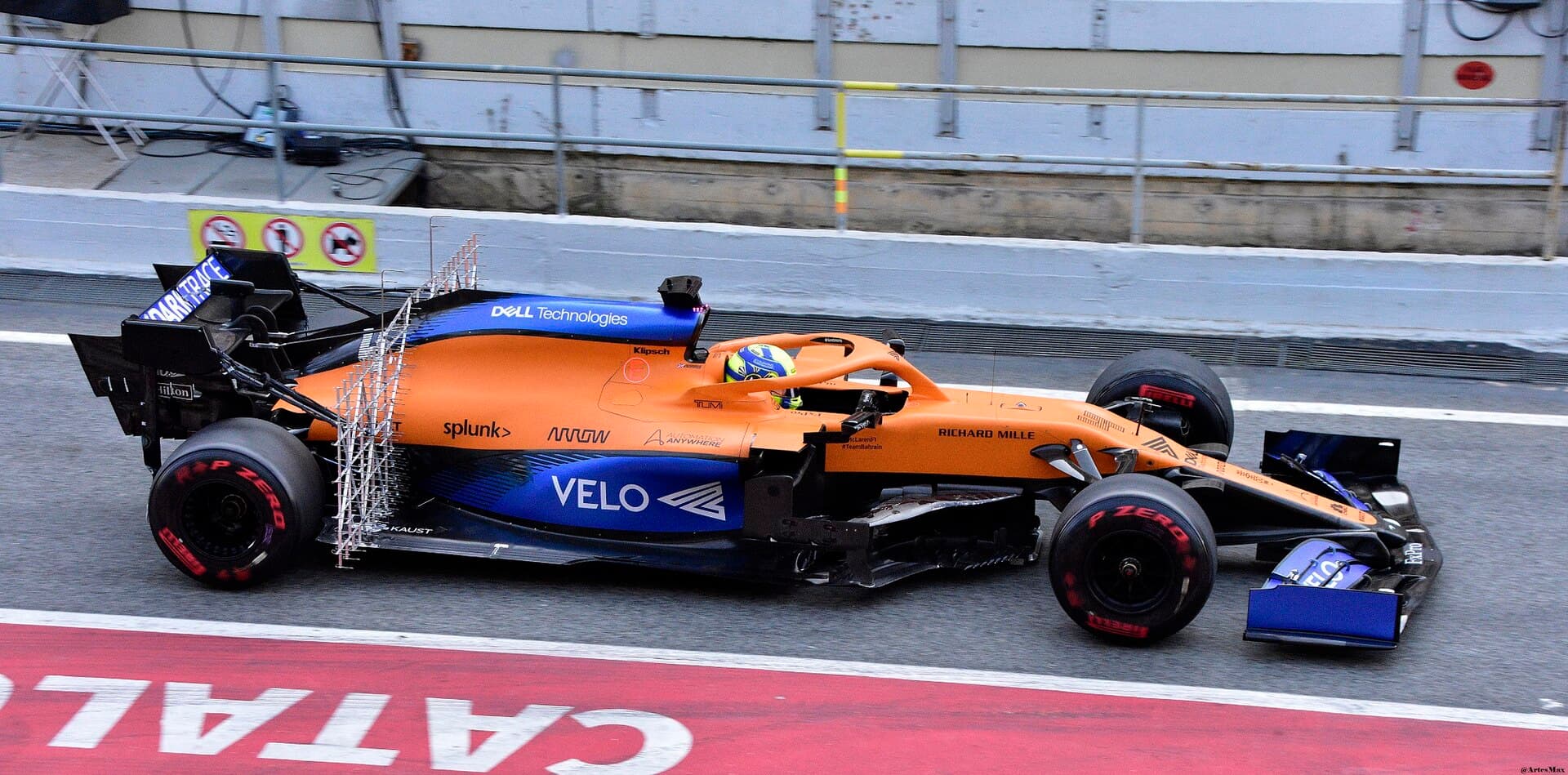 2020 Formula One tests Barcelona, McLaren MCL35, Norris