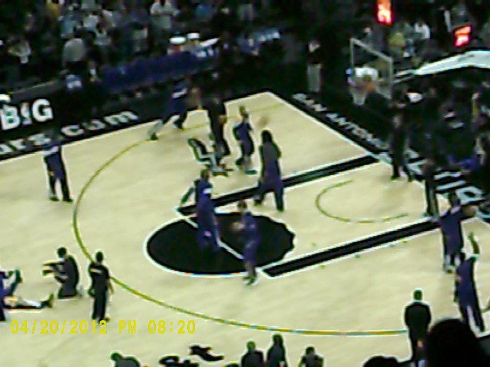Lakers vs Spurs April 20, 2012 in San Antonio, TX
