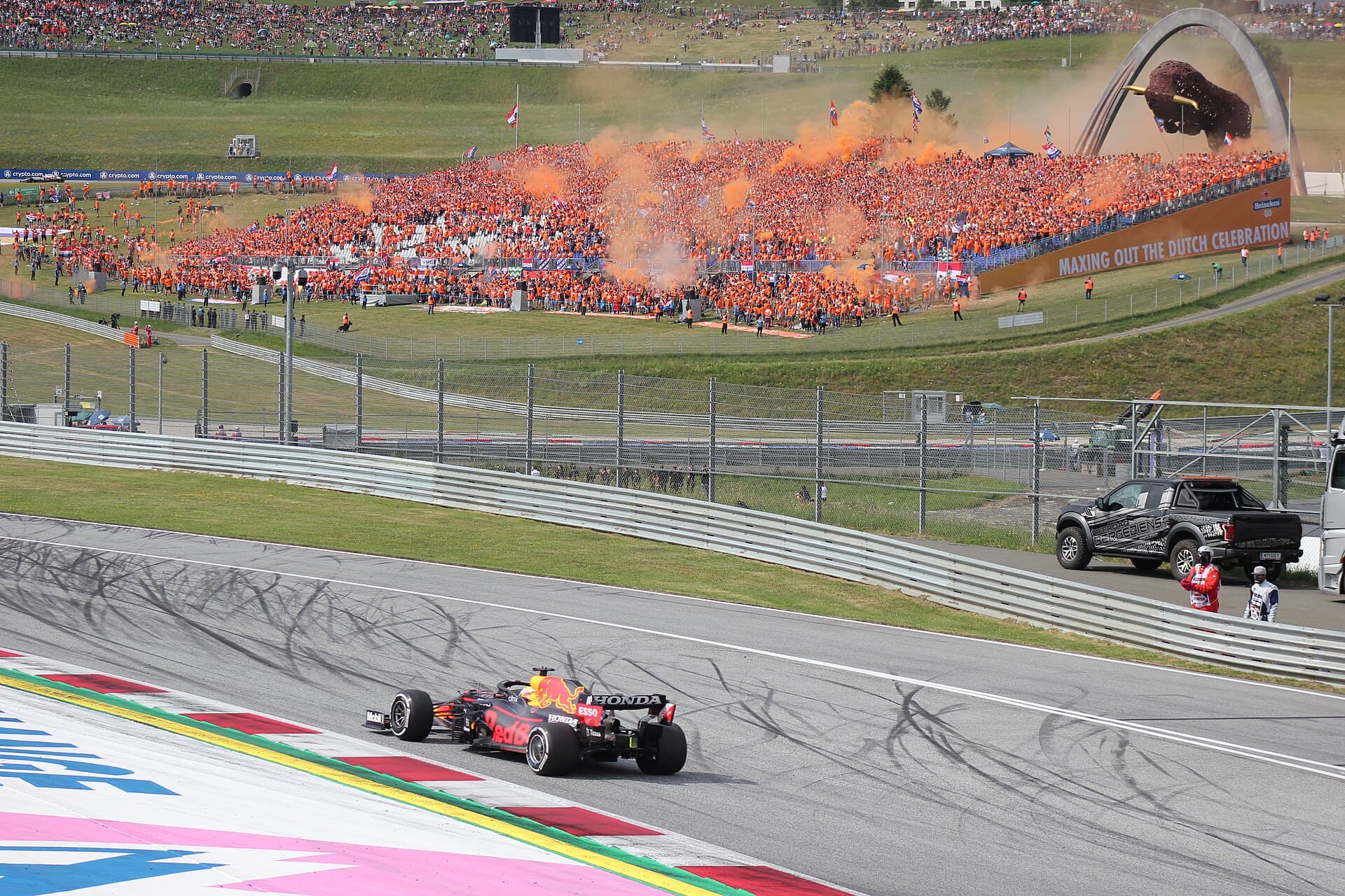 FIA F1 Austria 2021 Post-Race Scene